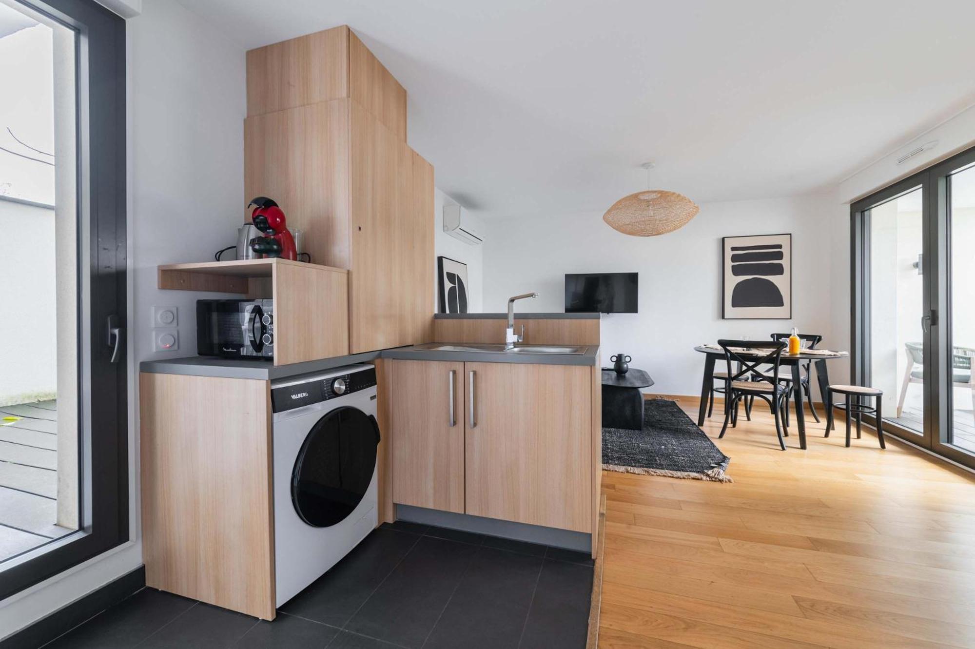 Appartement Lumineux Avec Terrasse Courbevoie - 4P - Flat-Guest Exteriör bild